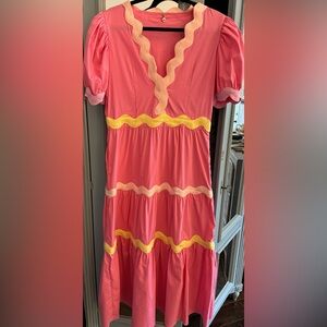 CeliaB Aqua Dress in Pink.